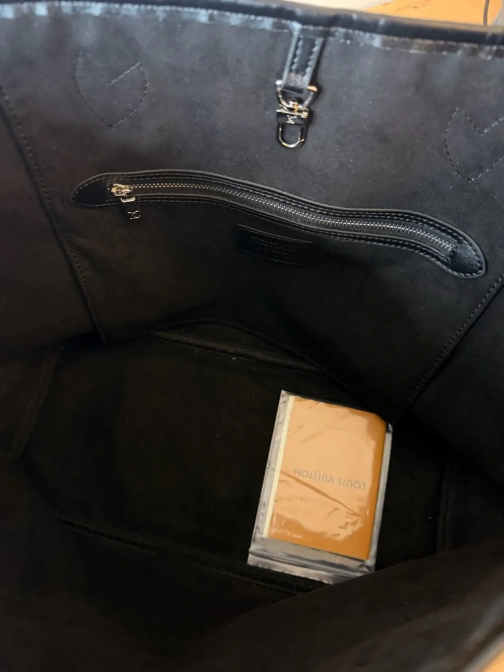 LVxTM Black Multicolor Neverfull MM tote Murakami monogram - Picture 4 of 5